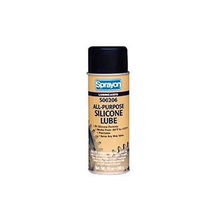 Krylon Sprayon LU206 All-Purpose Silicone Lubricant, 10 oz. Aerosol Can - SC0206000 SC0206000